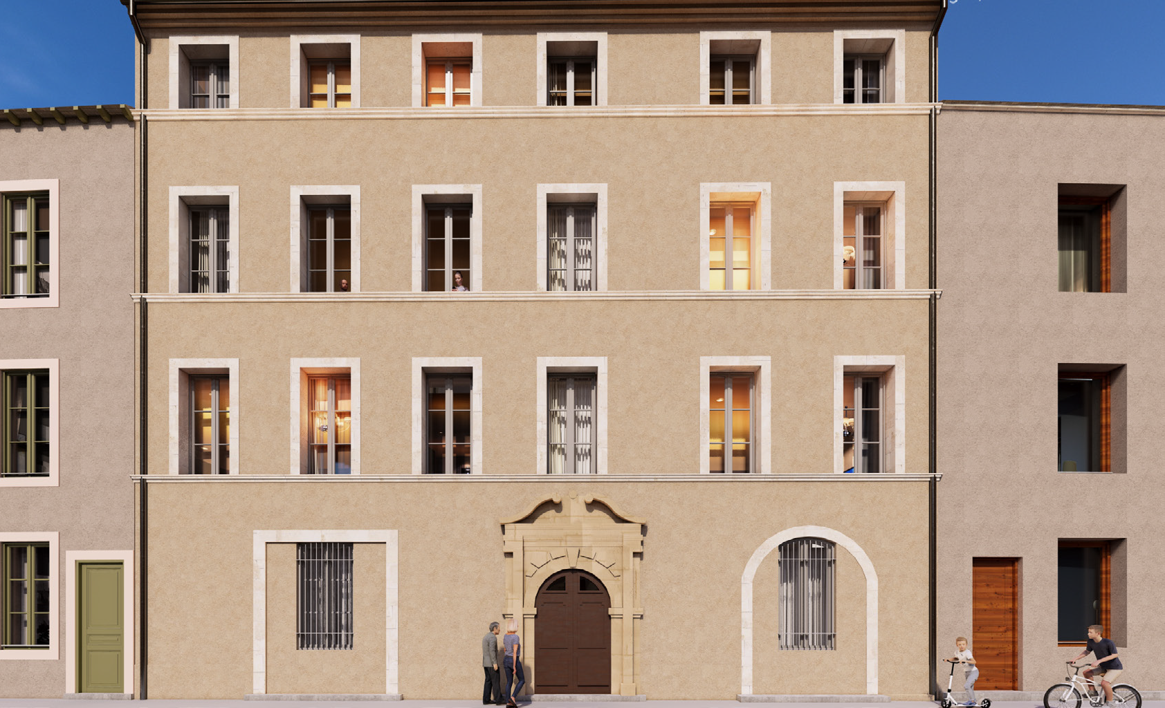 NÎMES : Le Portail des Orangers