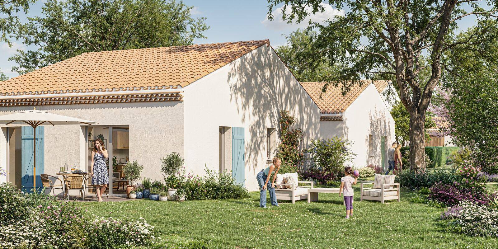 LES JARDINS D'AURIANE - maisons