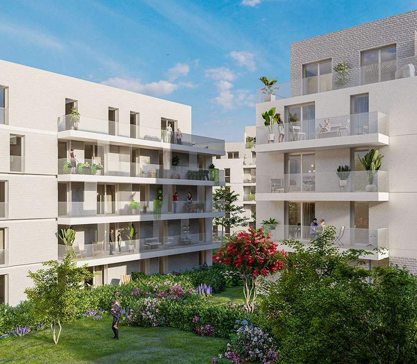 Le Square des Arts – Clermont - Square des Arts - Bâtiment B Longchamp