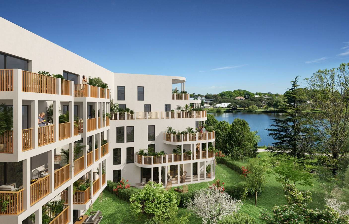 LES TERRASSES DU LAC