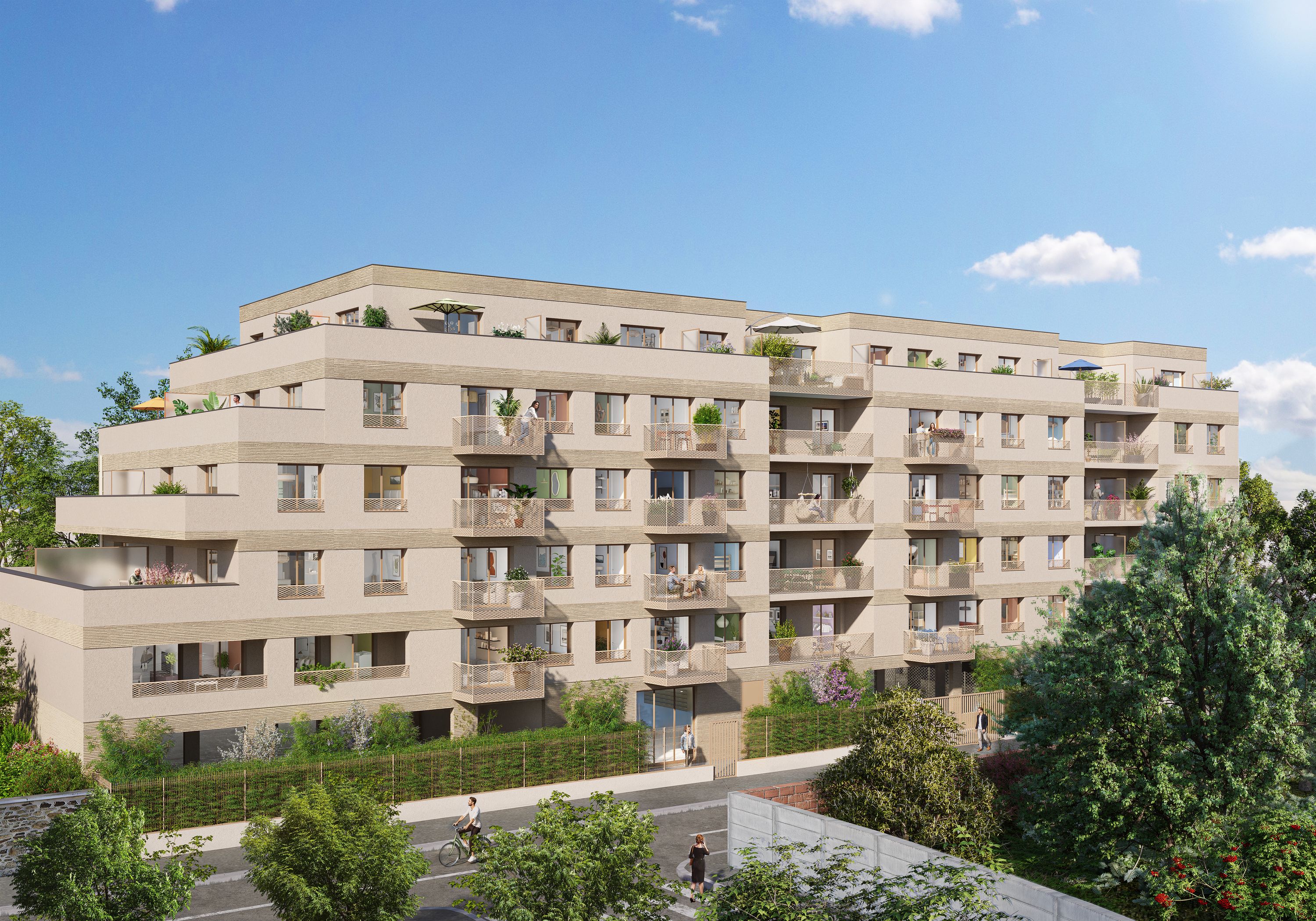 Les terrasses de Vaugauthier