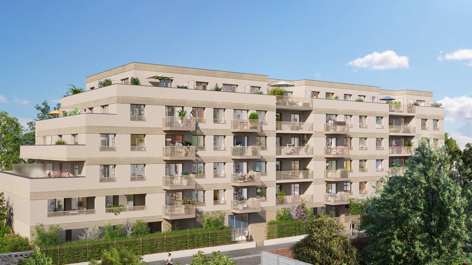 Les terrasses de Vaugauthier
